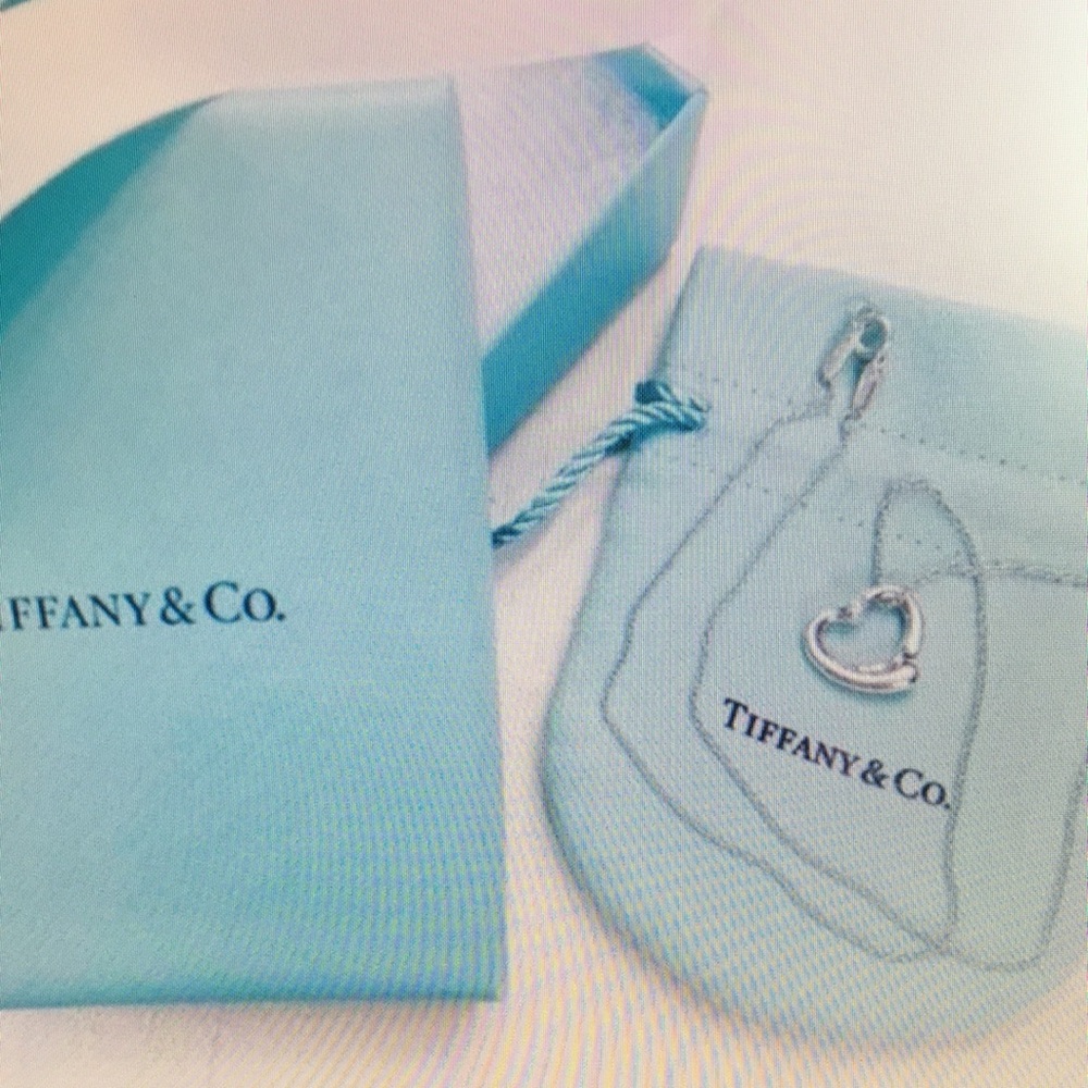 Tiffany & Co Silver Heart Necklace